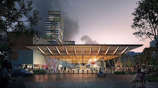 QIC is managing $5b worth of real estate opportunities at four new sites from the Cross River Rail.