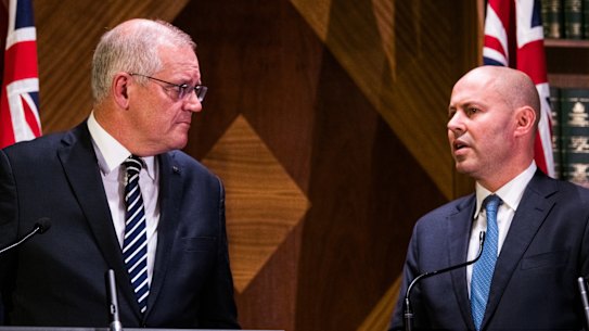 It is the second time in two weeks Frydenberg has put himself at arm’s length with the Prime Minister over topical issues.