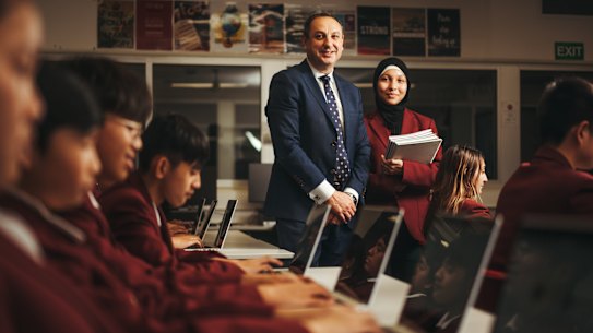 Former teacher and principal Murat Dizdar was appointed director of the NSW Education Department on Thursday.