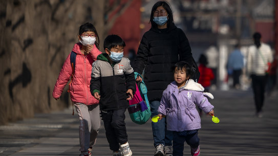 China’s low fertility rate means that its population will shrink and age over the coming decades. 