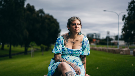 Evie has complex post-traumatic stress disorder but can only afford to see a psychologist four times a year.