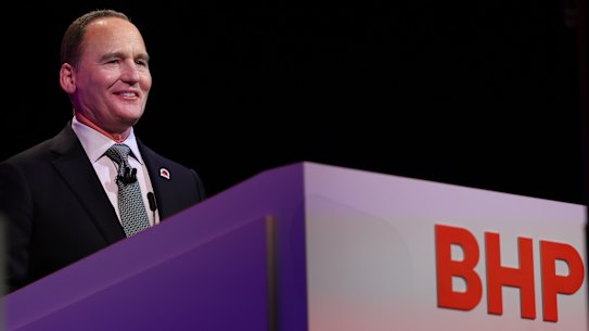 BHP Chairman Ken MacKenzie.