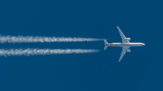 An Etihad Airways A350.