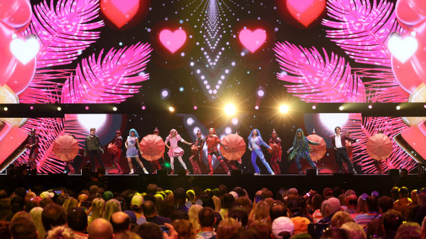 It’s not a pop concert or megachurch. This is Disney’s D23 super-convention