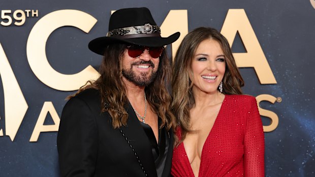 Liz Hurley and Billy Ray Cyrus made for one of the more memorable couplings of the year.