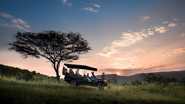 A Serengeti sunset game drive with Klein’s Camp.