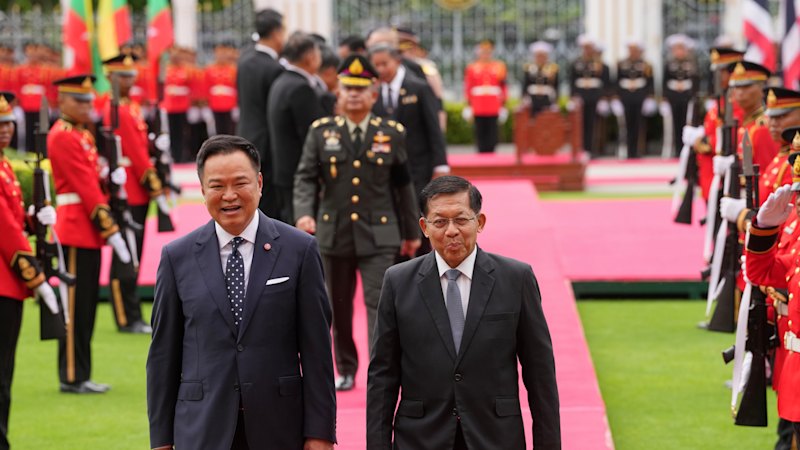 Myanmar coup leader Min Aung Hlaing visits Thailand amid regional diplomatic outreach