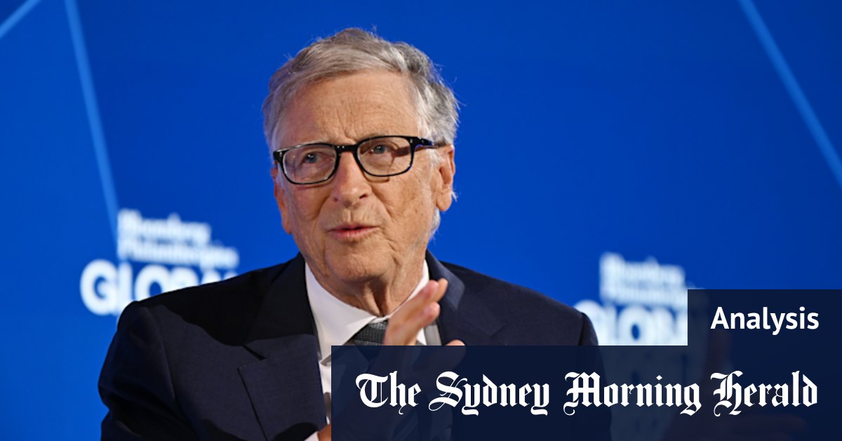 The world is better off for Bill Gates, the climate debate may not be