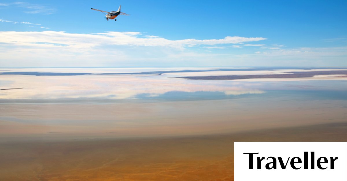 After rare flooding event, Aussies are flocking our largest lake