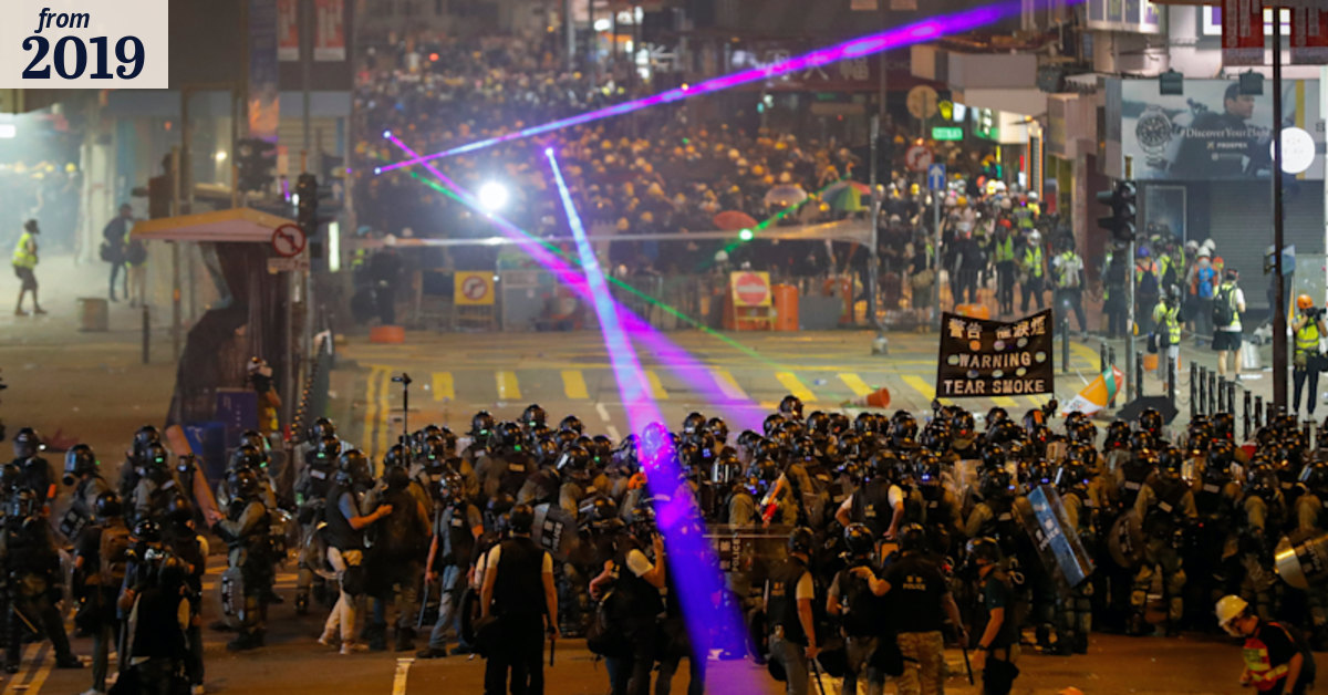 Lights, cameras and apps: street protests in the surveillance age