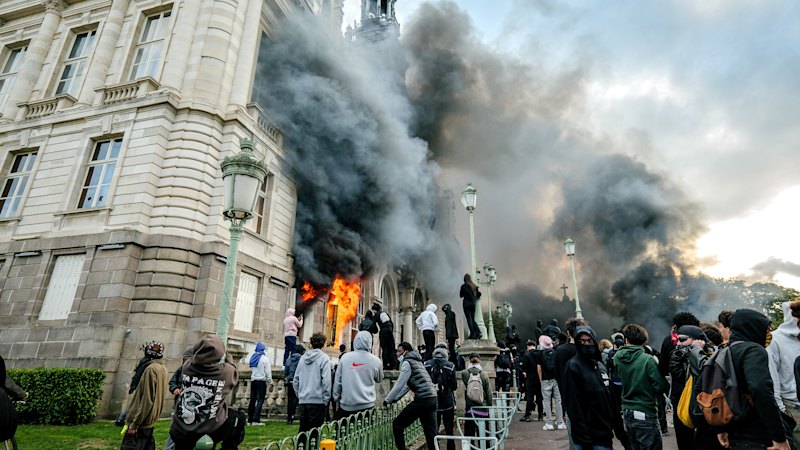 Macron to address nation after riots, looting as Trump says ‘France is burning’
