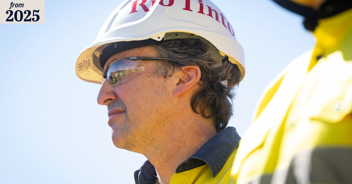 ASX:RIO Executive shake-up at Rio Tinto