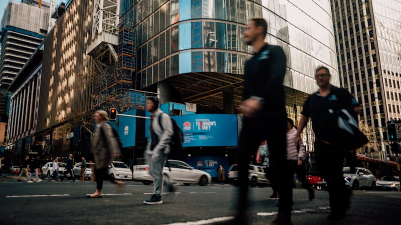 This chart shows how packed one Sydney metro station will become in peak hour