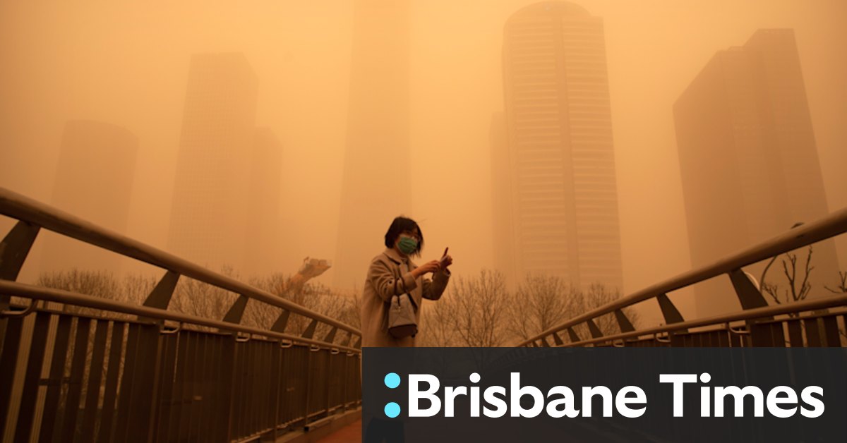 Worst sandstorm in a decade coats Beijing in thick, eerie haze - Vimarsana News