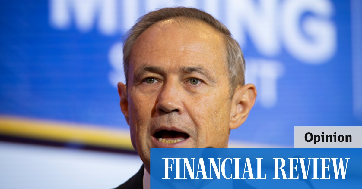 Roger Cook says too many of his federal colleagues don’t understand what’s going in the wealthy west and the economic strength supporting the country.