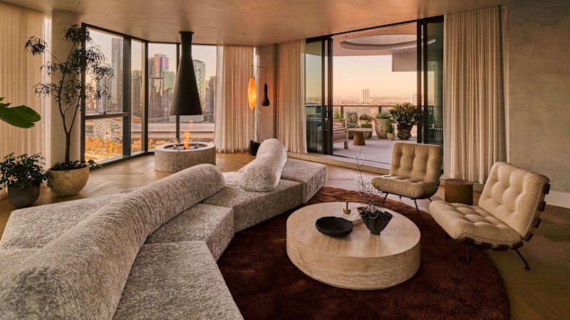 WFH like a boss in this $22m Melbourne penthouse