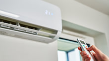 Air conditioners should be run between 24 and 26 degrees during summer to keep you comfortable without soaring power bills.