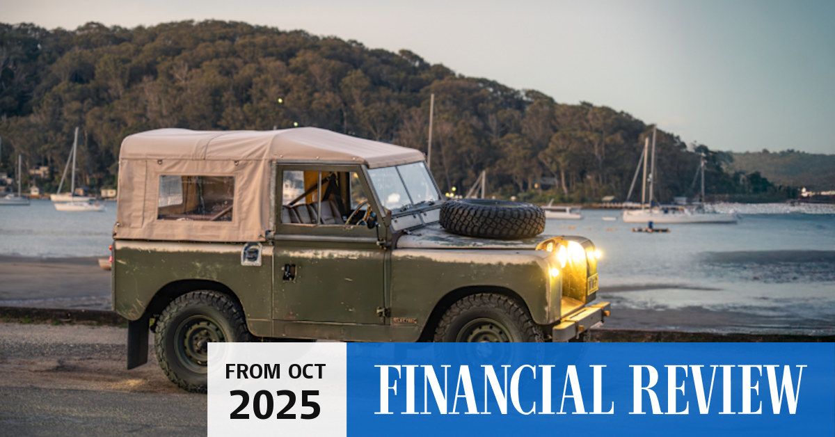 Jaunt turns classic Land Rovers into EVs