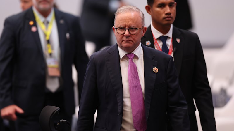 World leader hosting ASEAN saves his final, careful words for Albanese