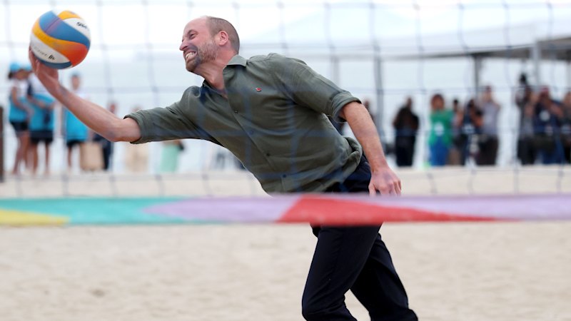 Far from the Andrew scandal, Prince William lands in Brazil – with a string of celebs