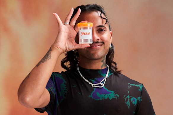 Writer and performer Krishna Istha.