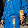Gelato Messinas “eye-scream” blue tracksuit.