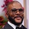 Tyler Perry in June, the month he was first accused of sexual assault.