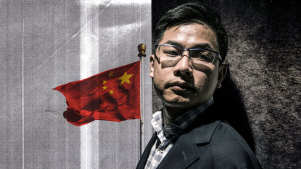 Wang Liqiang, a Chinese spy who has defected to Australia.