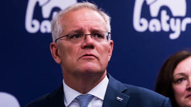Prime Minister Scott Morrison has renewed his attack on big tech companies over online safety.