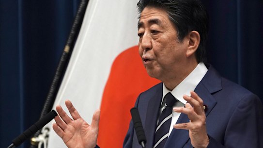 Japanese Prime Minister Shinzo Abe says he has asked for a postponement to the Tokyo Games.