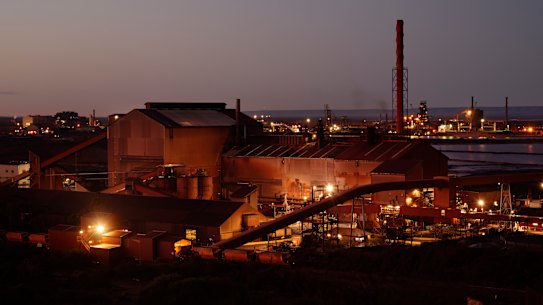 The Whyalla steelworks in South Australia is in adminstration for the second time in less than a decade.