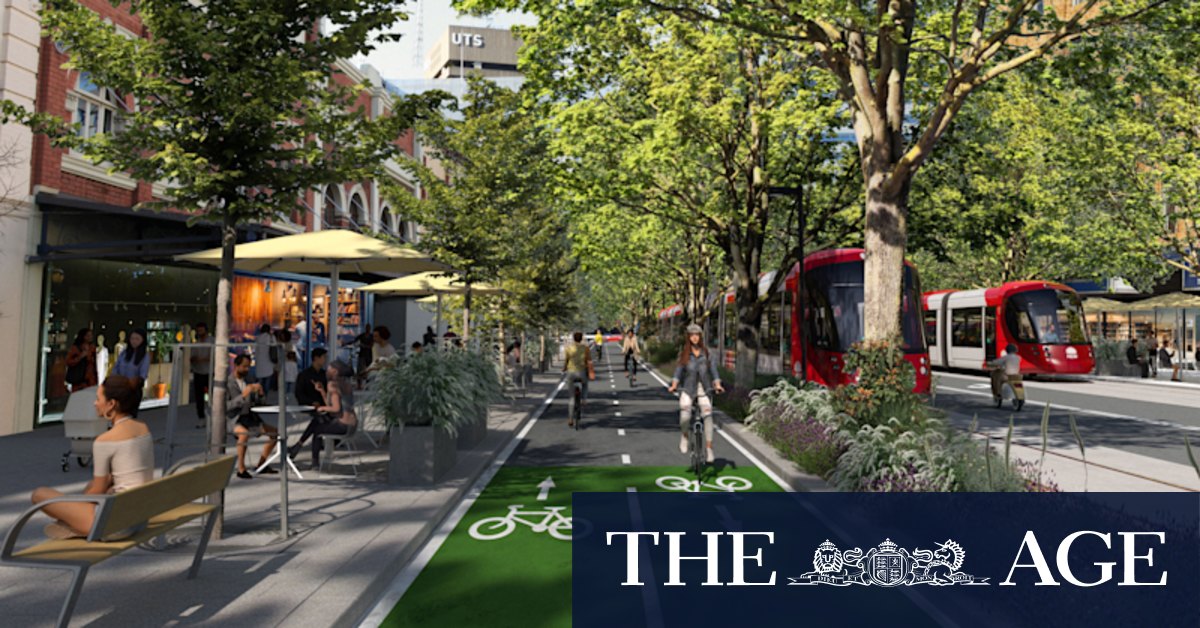 The plan for trams to turn Broadway into Sydney's 'green gateway' - Vimarsana News