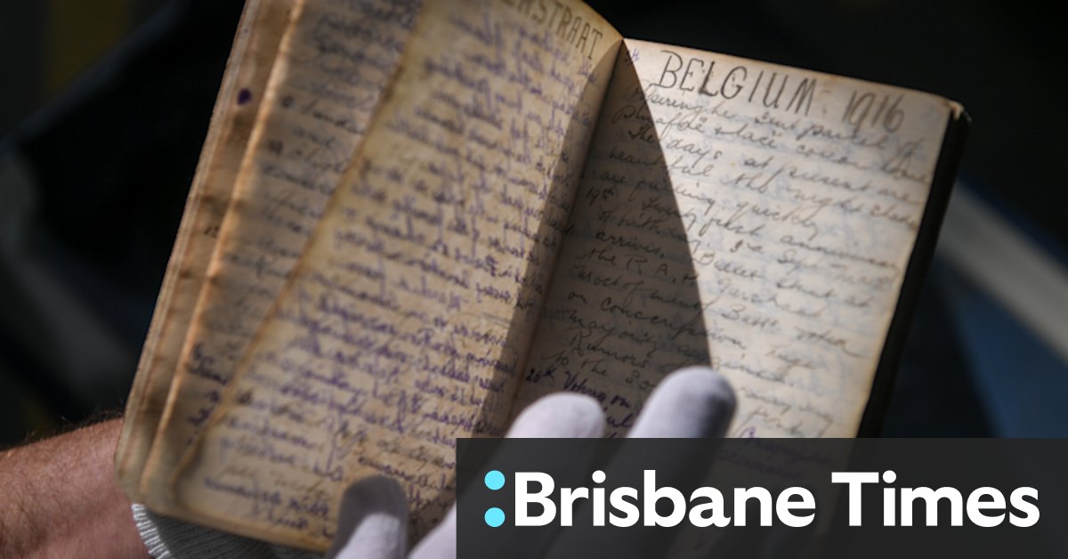 World War I diary of soldier from Brunswick, Melbourne, found among donated books at Brotherhood of St Laurence - Vimarsana News