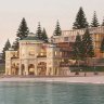 A render of a new design for the redevelopment of the Indiana Teahouse in Cottesloe.