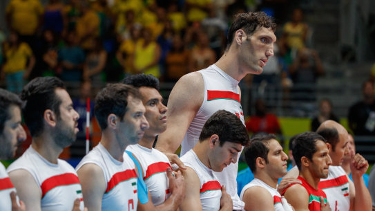 Iranian sitting volleyball player Morteza Mehrzad is the second tallest man in the world. 