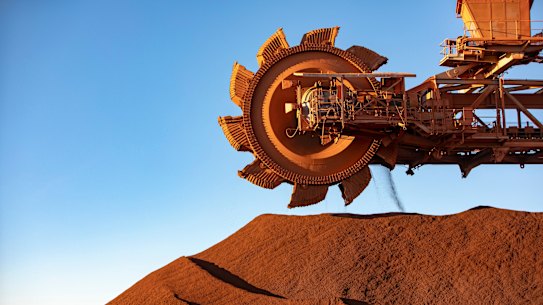 China has put a temporary ban on all BHP iron ore shipments into the country.