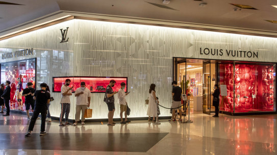 Louis Vuitton, well known for its high priced handbags, claimed $6 million in JobKeeper.