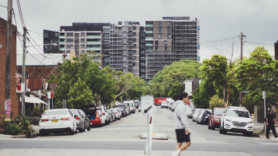 Apartments in Sydney’s inner west.