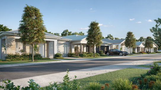 Counting on a thriving business: Stockland’s planned Thrive land lease community. 