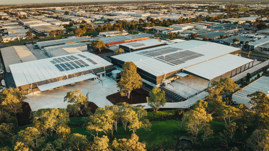 Goodman has completed its high-specification sustainable warehouse facility, Eumemmerring Business Park in Dandenong South, Melbourne