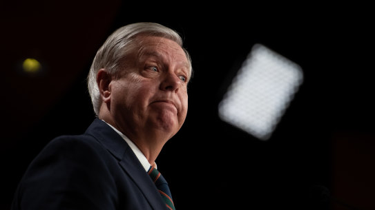 Unsure: Republican Senator Lindsey Graham.