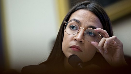 New York Democrat Alexandria Ocasio-Cortez.