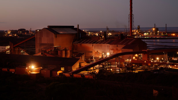 The Whyalla steelworks in South Australia is in adminstration for the second time in less than a decade.