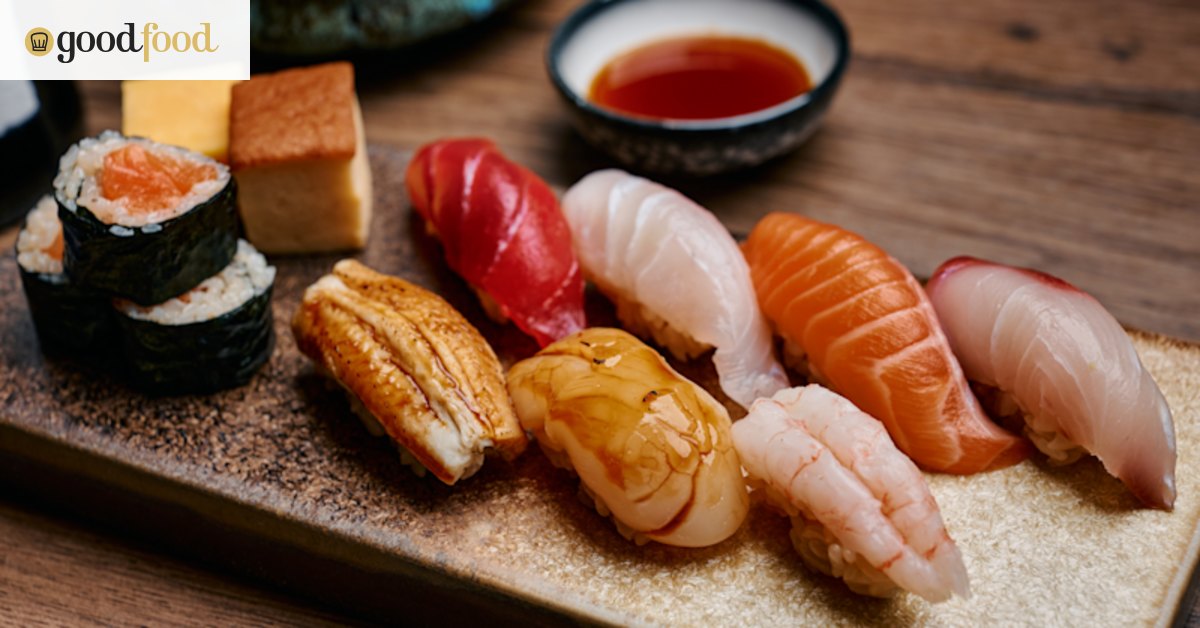 By night, it’s a big-spender sushi counter, but I prefer the lunch deal that’s 90% cheaper