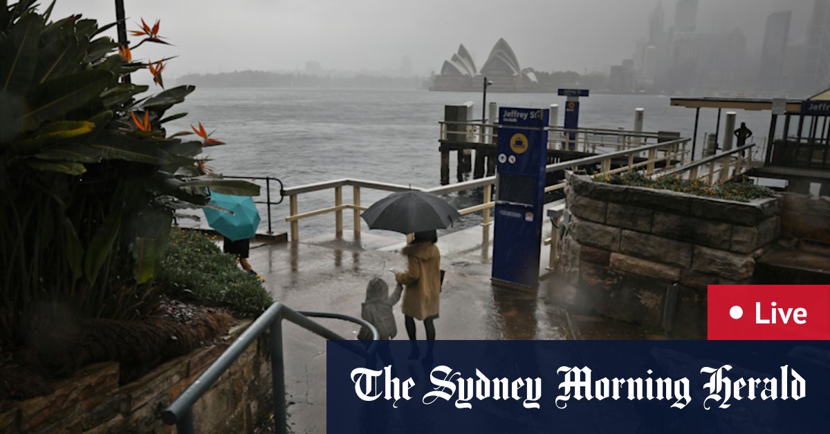Sydney weather LIVE updates: NSW SES alerts for Hawkesbury River; rain, storms to batter city - Vimarsana News
