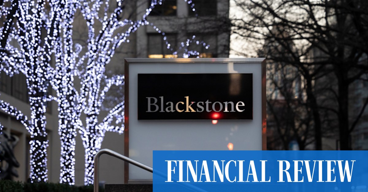 Blackstone woos cashed-up insurers in $1.5trn credit push - Vimarsana News