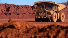 Iron ore at BHP’s Jimblebar facility in the Pilbara.