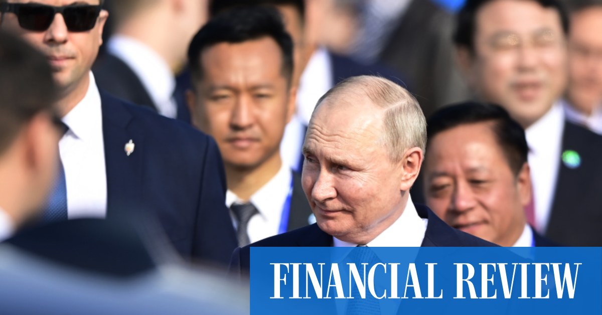 Владимир Путин посетил «дорогого друга» Си Цзиньпина в Пекине, чтобы отметить годовщину китайской инфраструктурной программы «Пояс и путь»