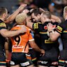 The Panthers are gathering a head of steam and loom as a main danger to the Raiders.