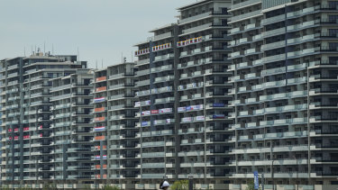 The athleteâ€™s village for the 2020 Summer Olympics and Paralympics, in Tokyo. 